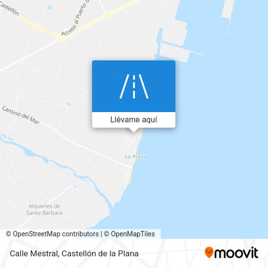 Mapa Calle Mestral