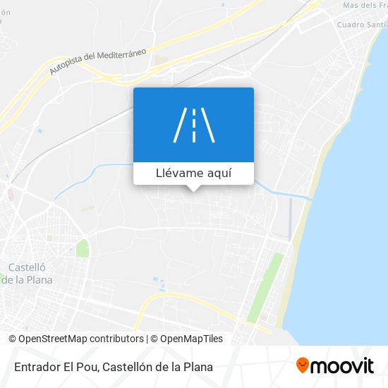 Mapa Entrador El Pou