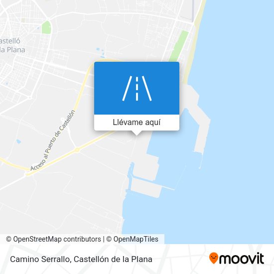 Mapa Camino Serrallo