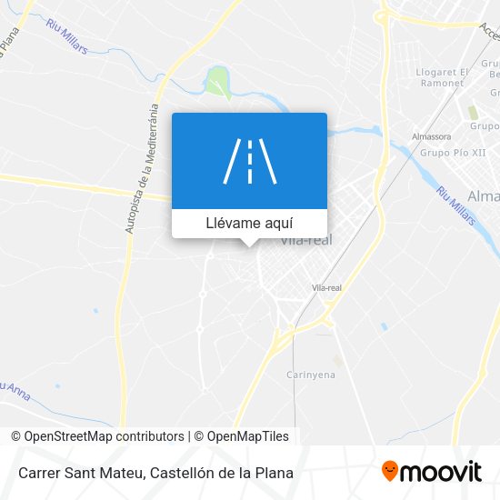 Mapa Carrer Sant Mateu