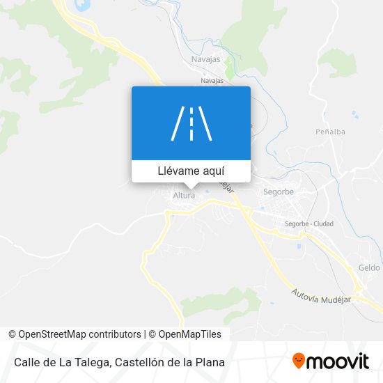 Mapa Calle de La Talega