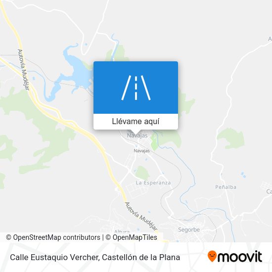 Mapa Calle Eustaquio Vercher