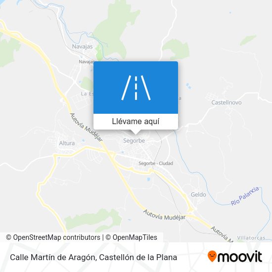 Mapa Calle Martín de Aragón