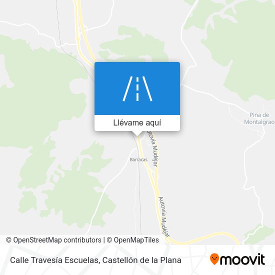 Mapa Calle Travesía Escuelas