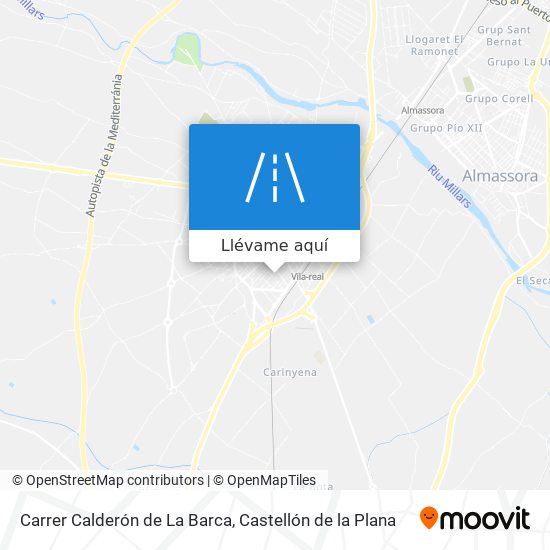 Mapa Carrer Calderón de La Barca