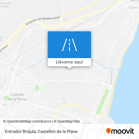 Mapa Entrador Brújula