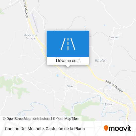 Mapa Camino Del Molinete