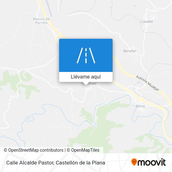 Mapa Calle Alcalde Pastor