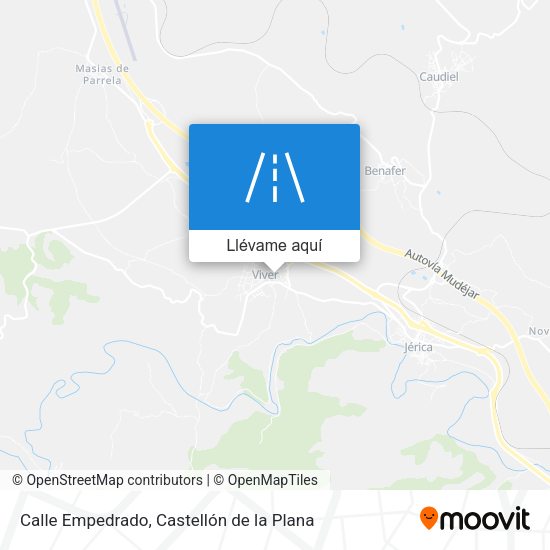 Mapa Calle Empedrado