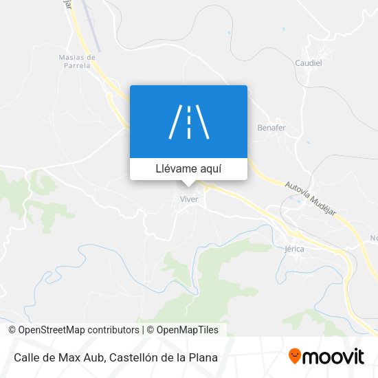 Mapa Calle de Max Aub