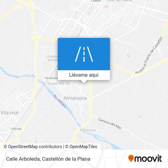 Mapa Calle Arboleda