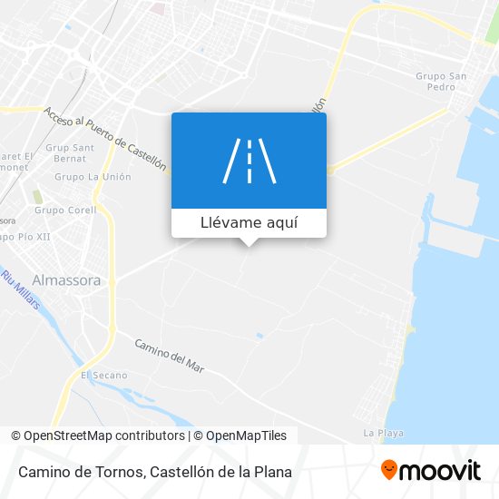 Mapa Camino de Tornos