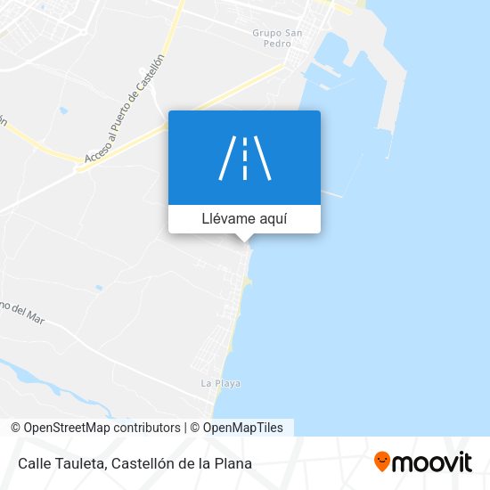 Mapa Calle Tauleta