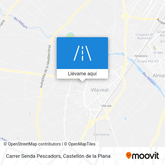 Mapa Carrer Senda Pescadors