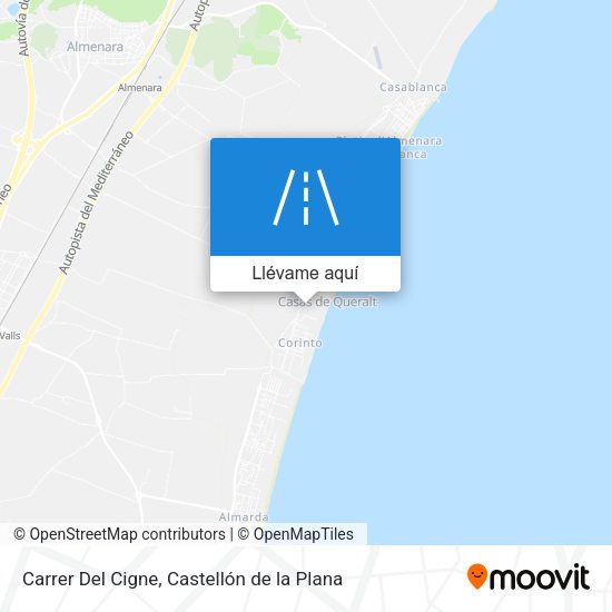 Mapa Carrer Del Cigne