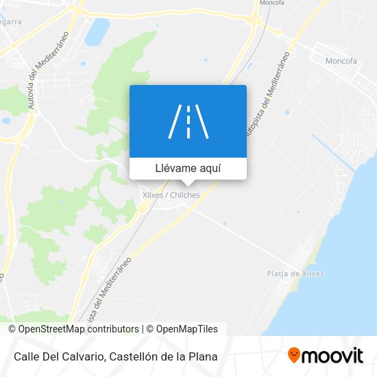 Mapa Calle Del Calvario