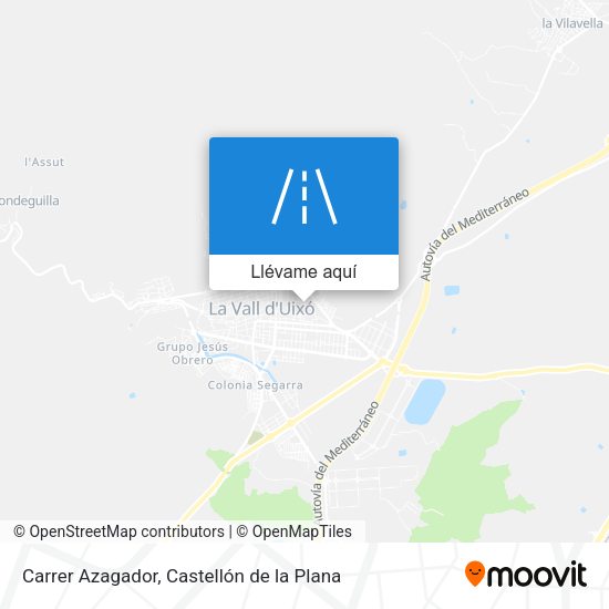 Mapa Carrer Azagador
