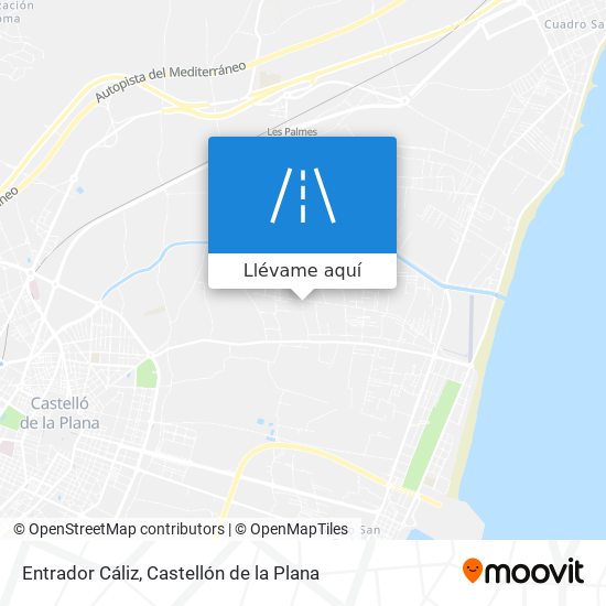 Mapa Entrador Cáliz