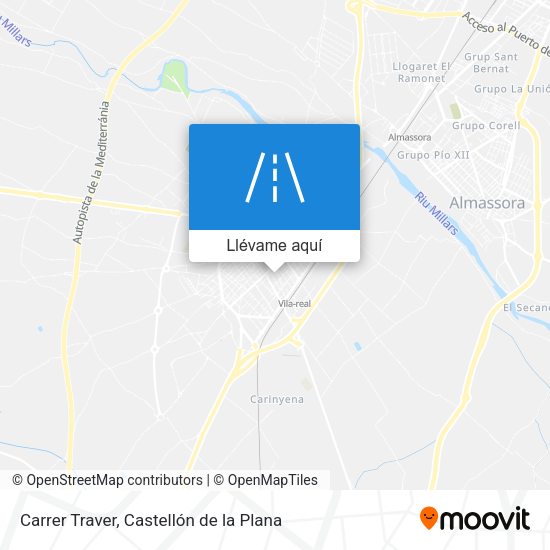 Mapa Carrer Traver