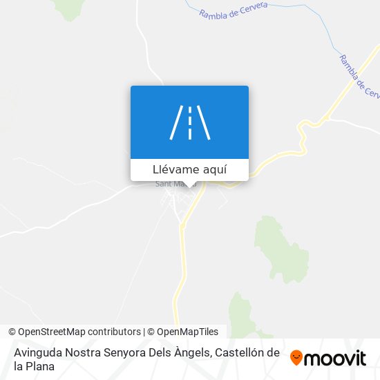 Mapa Avinguda Nostra Senyora Dels Àngels