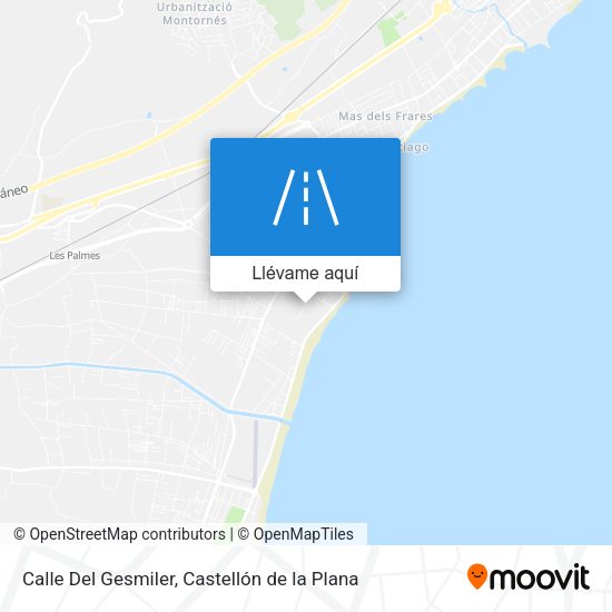 Mapa Calle Del Gesmiler
