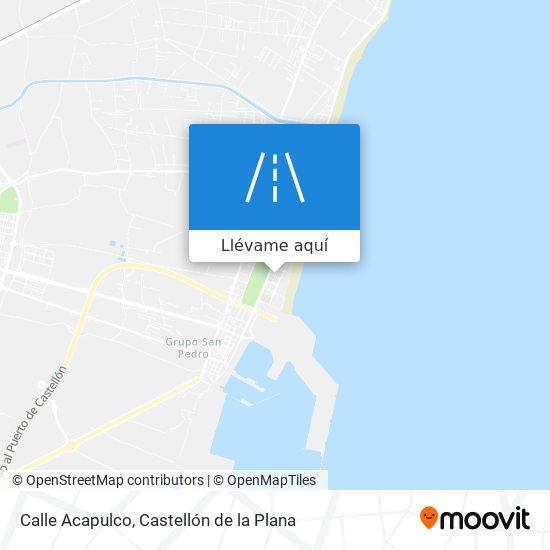 Mapa Calle Acapulco