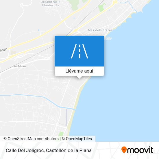 Mapa Calle Del Joligroc