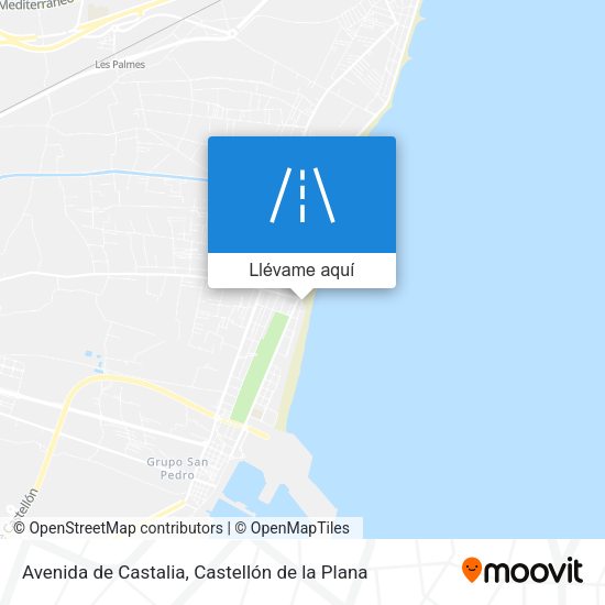 Mapa Avenida de Castalia