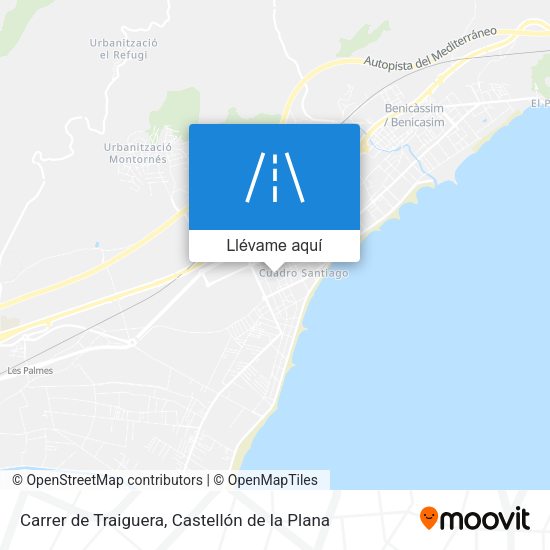 Mapa Carrer de Traiguera