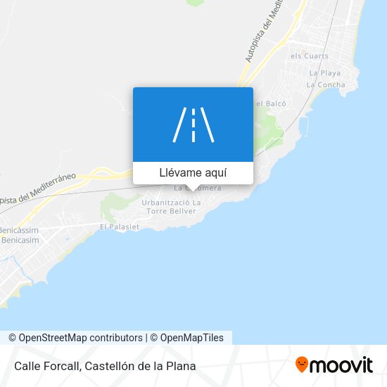 Mapa Calle Forcall