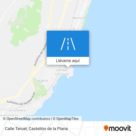 Mapa Calle Teruel
