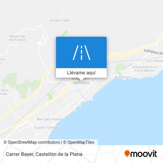 Mapa Carrer Bayer