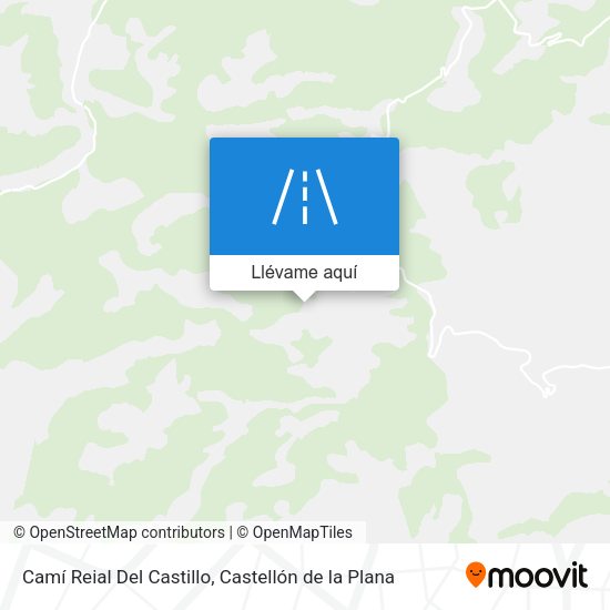 Mapa Camí Reial Del Castillo