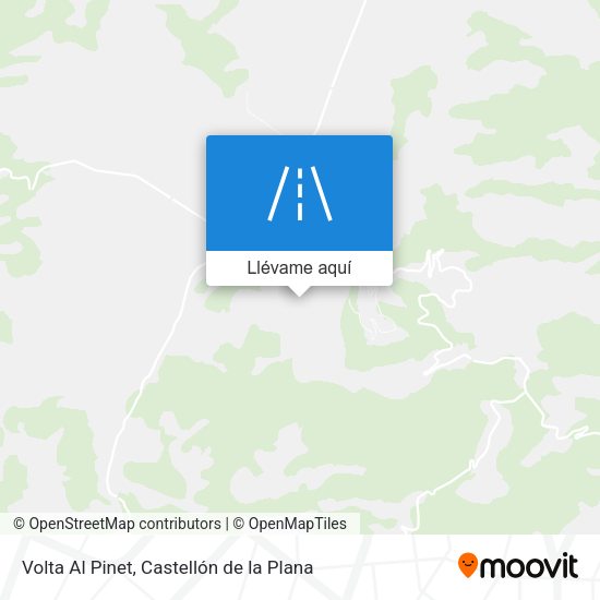 Mapa Volta Al Pinet