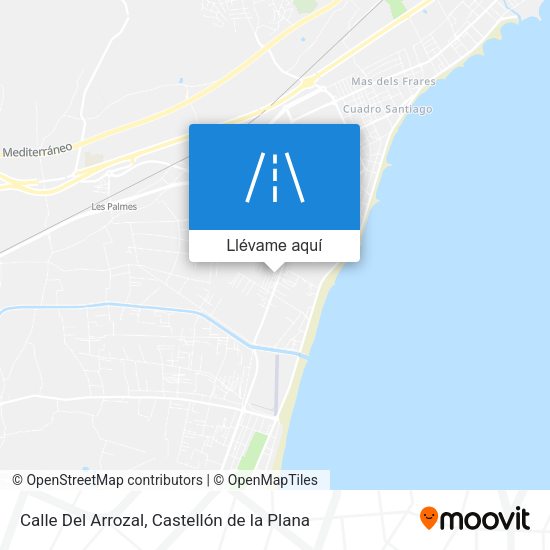 Mapa Calle Del Arrozal