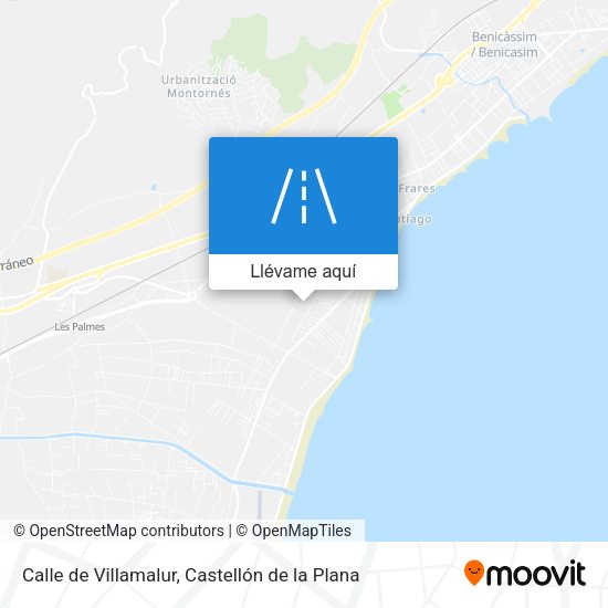 Mapa Calle de Villamalur