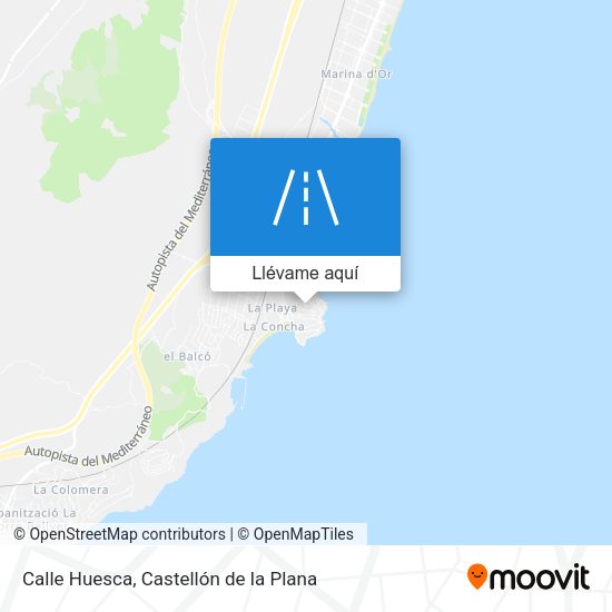 Mapa Calle Huesca