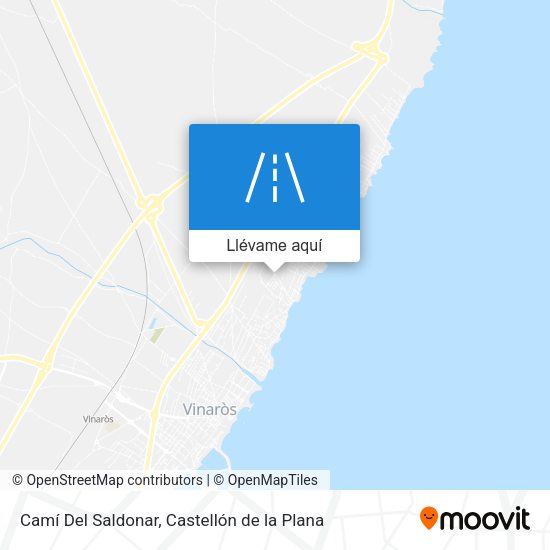 Mapa Camí Del Saldonar