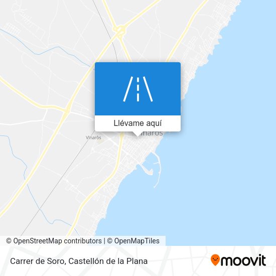 Mapa Carrer de Soro