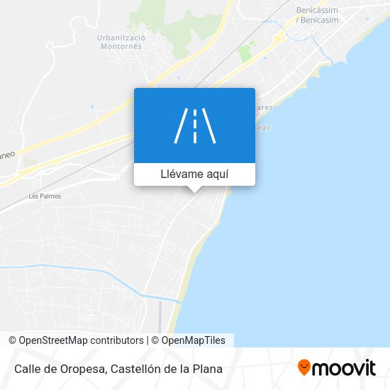 Mapa Calle de Oropesa