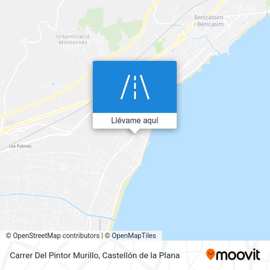 Mapa Carrer Del Pintor Murillo