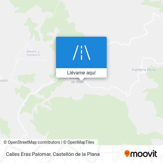 Mapa Calles Eras Palomar
