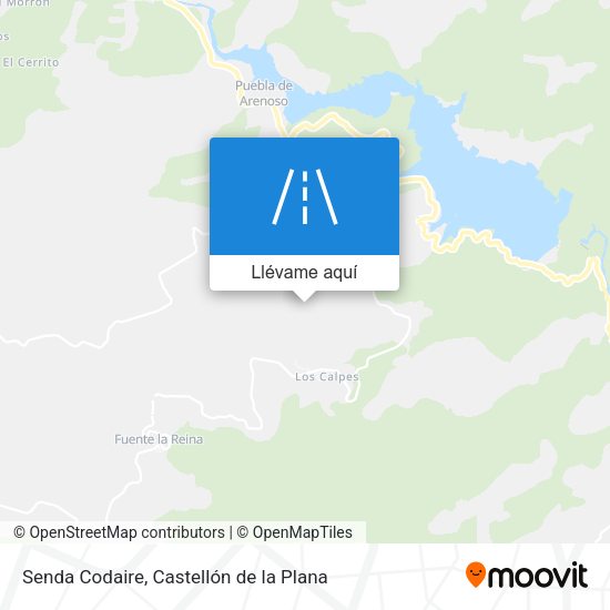 Mapa Senda Codaire