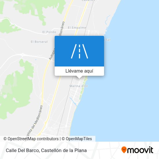 Mapa Calle Del Barco