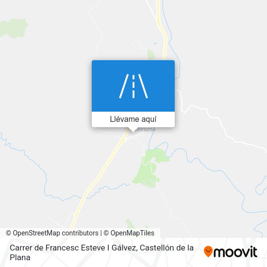 Mapa Carrer de Francesc Esteve I Gálvez