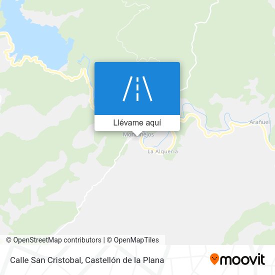 Mapa Calle San Cristobal