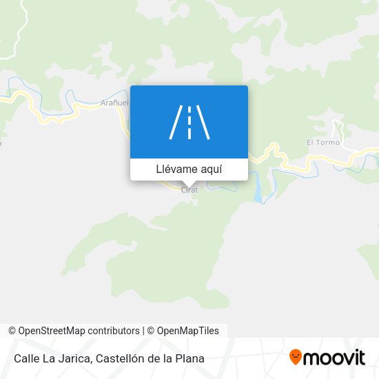 Mapa Calle La Jarica