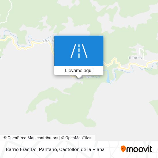 Mapa Barrio Eras Del Pantano