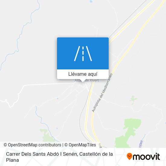 Mapa Carrer Dels Sants Abdó I Senén