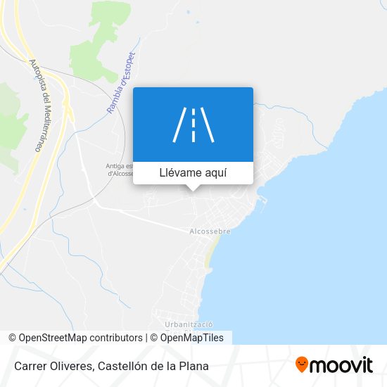 Mapa Carrer Oliveres